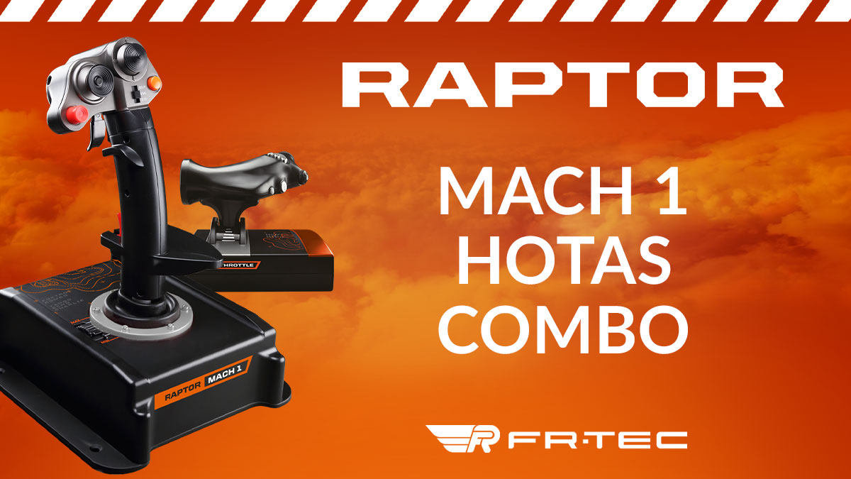 Raptor Mach 1 HOTAS Combo